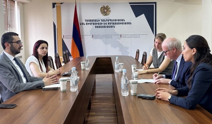 Արմեն Ղազարյանը ընդունել է ՀՀ-ում Նիդերլանդների փոխդեսպանին