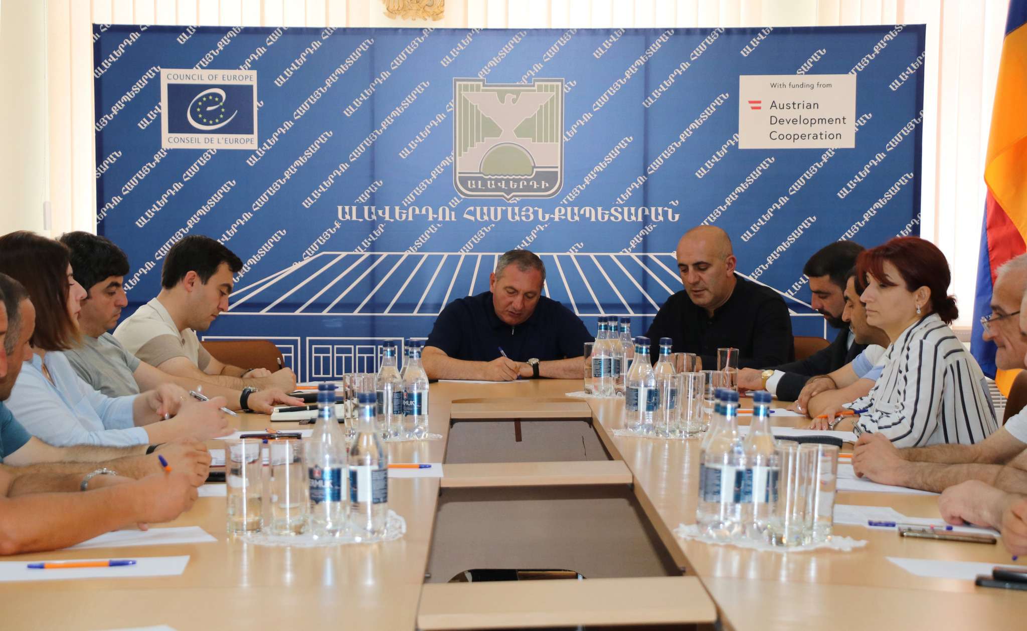 Քննարկվել է աղետի գոտում իրականացվող աշխատանքների ընթացքը