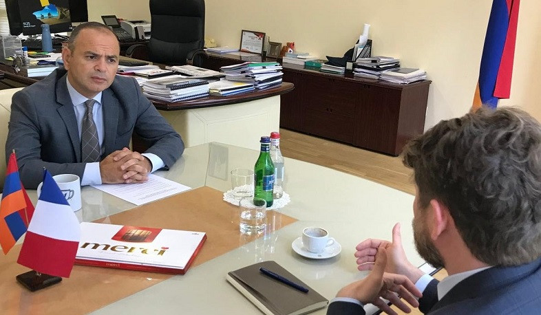 Դըկոտինյին հանդիպել է Սփյուռքի գործերի գլխավոր հանձնակատարի հետ