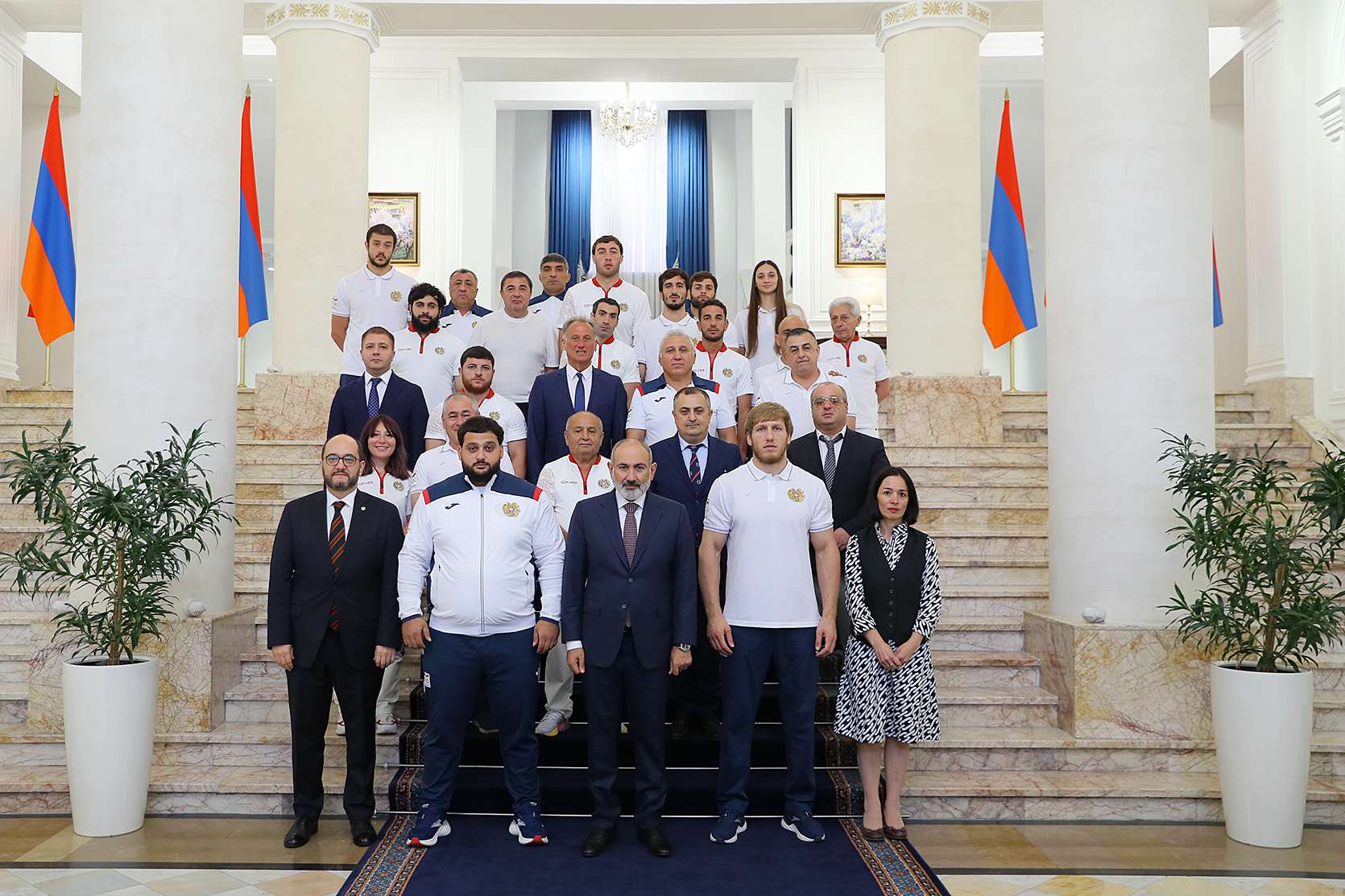 Վարչապետն հյուրընկալել է Օլիմպիական խաղերին մասնակցած Հայաստանի հավաքականի մարզիկներին