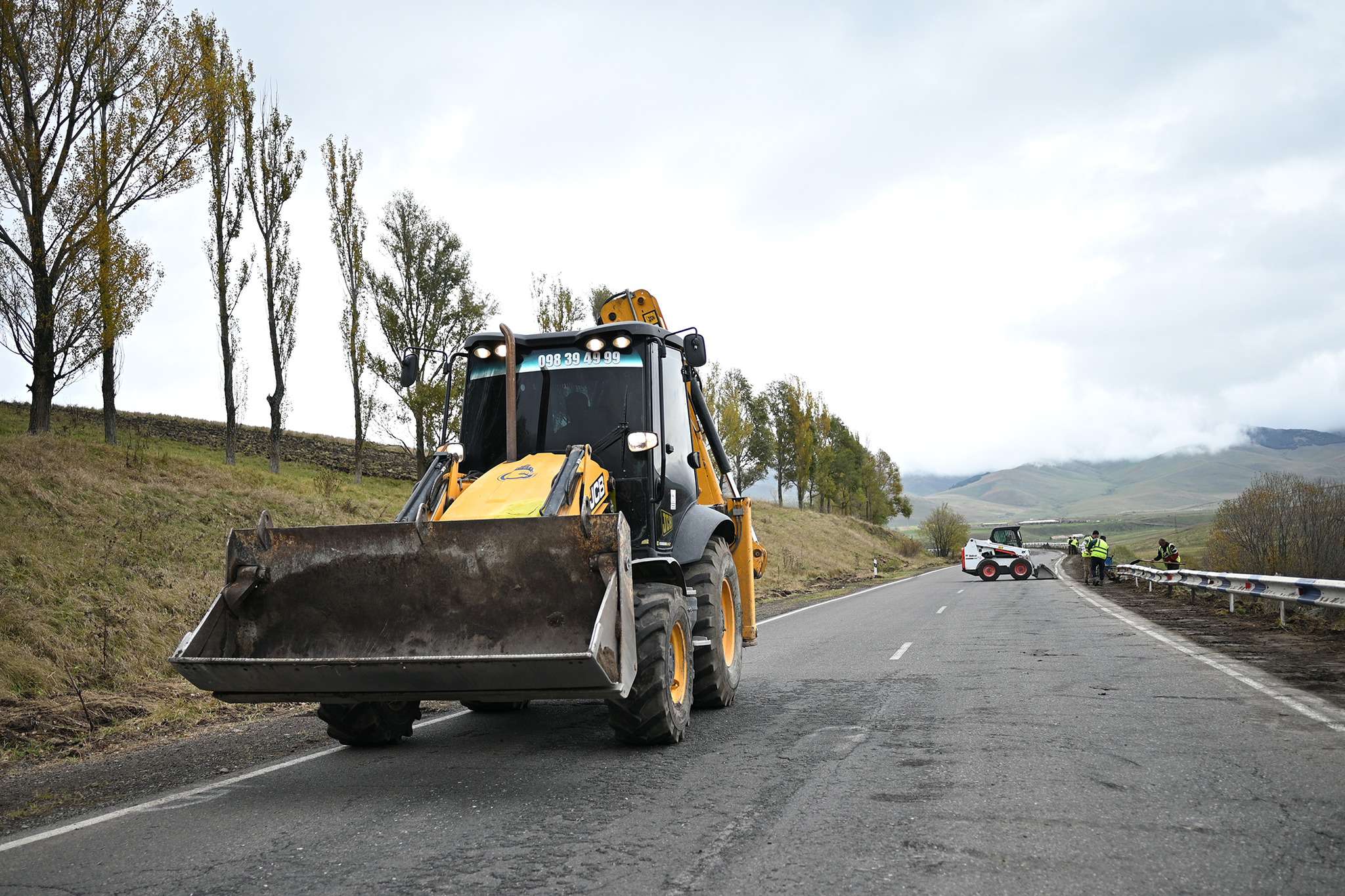 Ճամբարակ տանող ճանապարհը միջին նորոգման է ենթարկվում