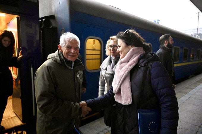 Ժոզեպ Բորելը ժամանել է Կիև