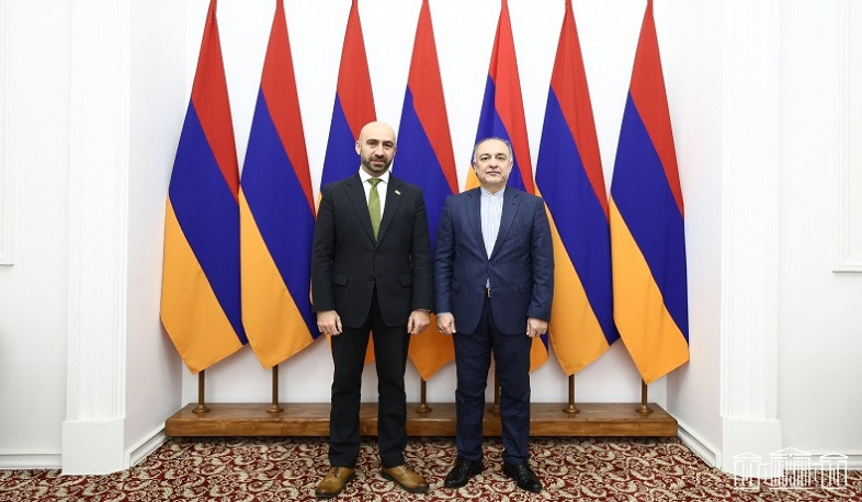 Նարեկ Բաբայանը  հանդիպել է ՀՀ-ում Իրանի դեսպանի հետ