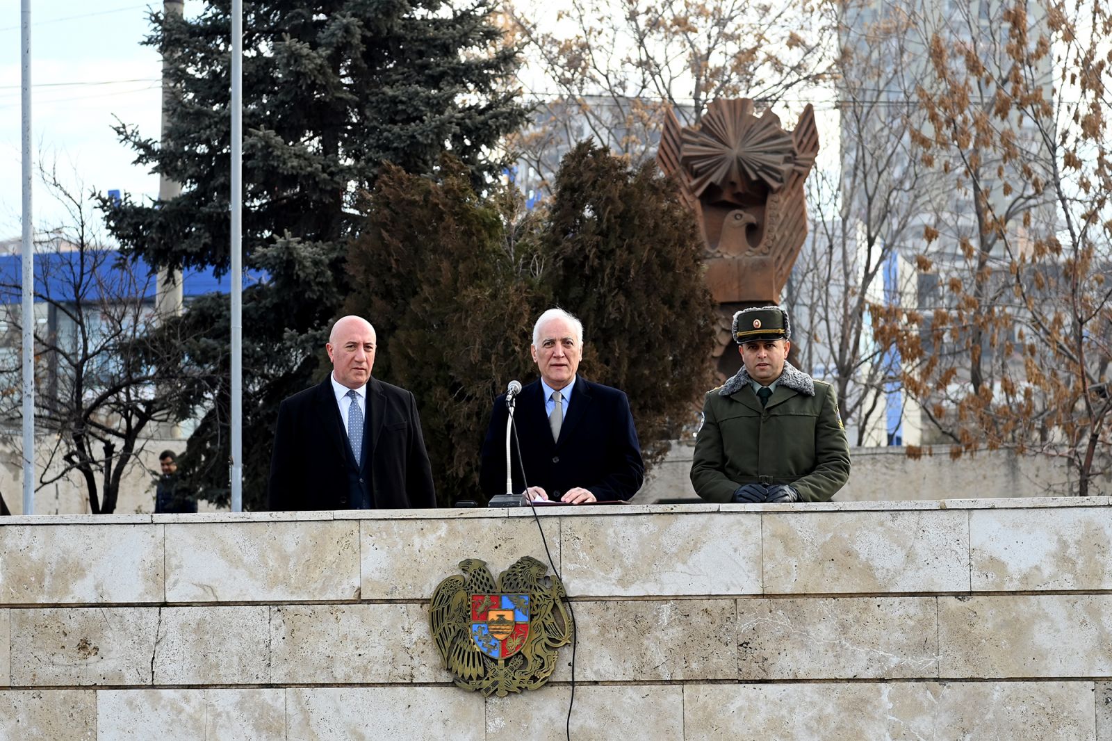 ՀՀ նախագահն այցելել է ռազմական ակադեմիա