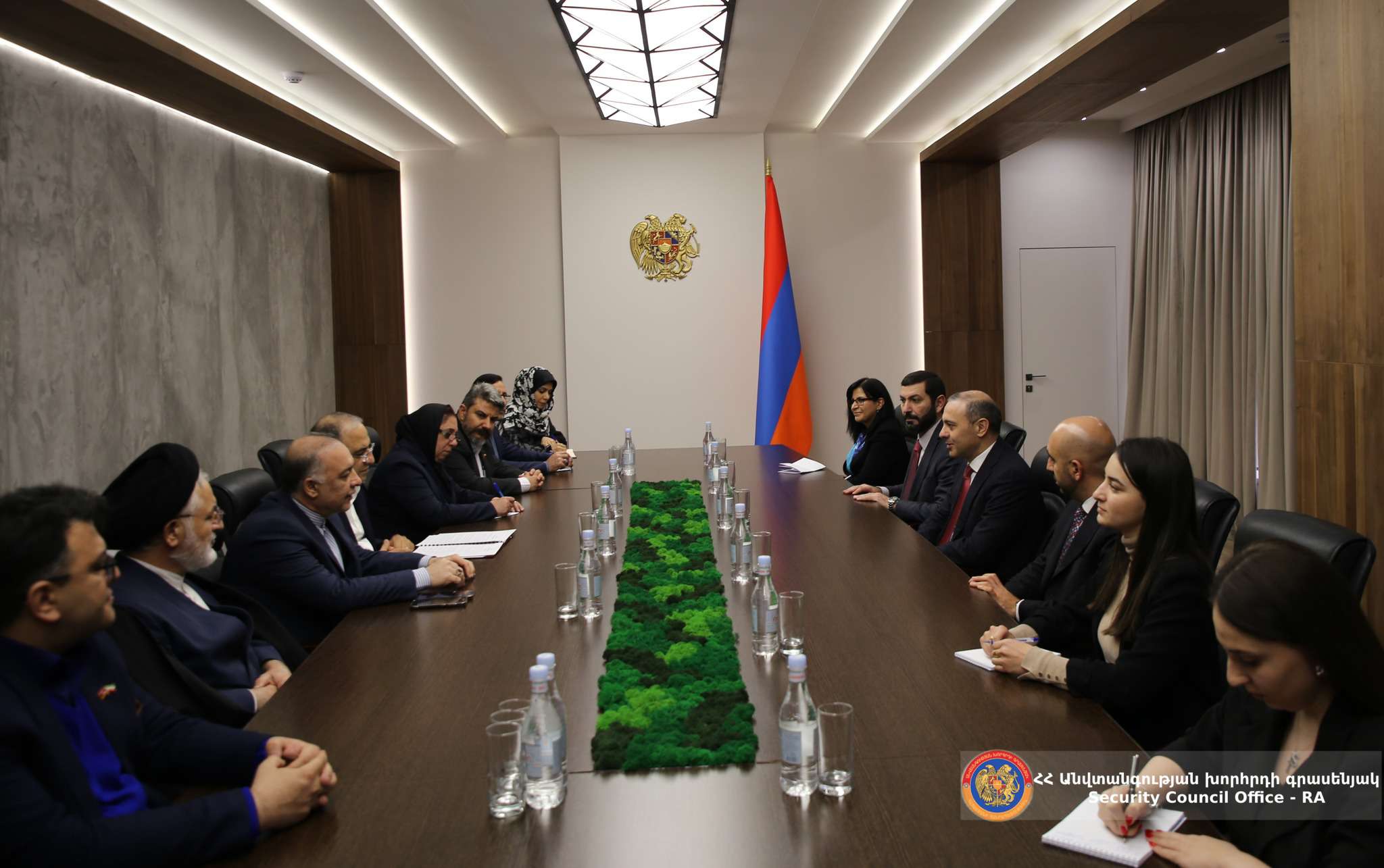 Արմեն Գրիգորյանն ընդունել է Իրանի մեջլիսի պատվիրակությանը