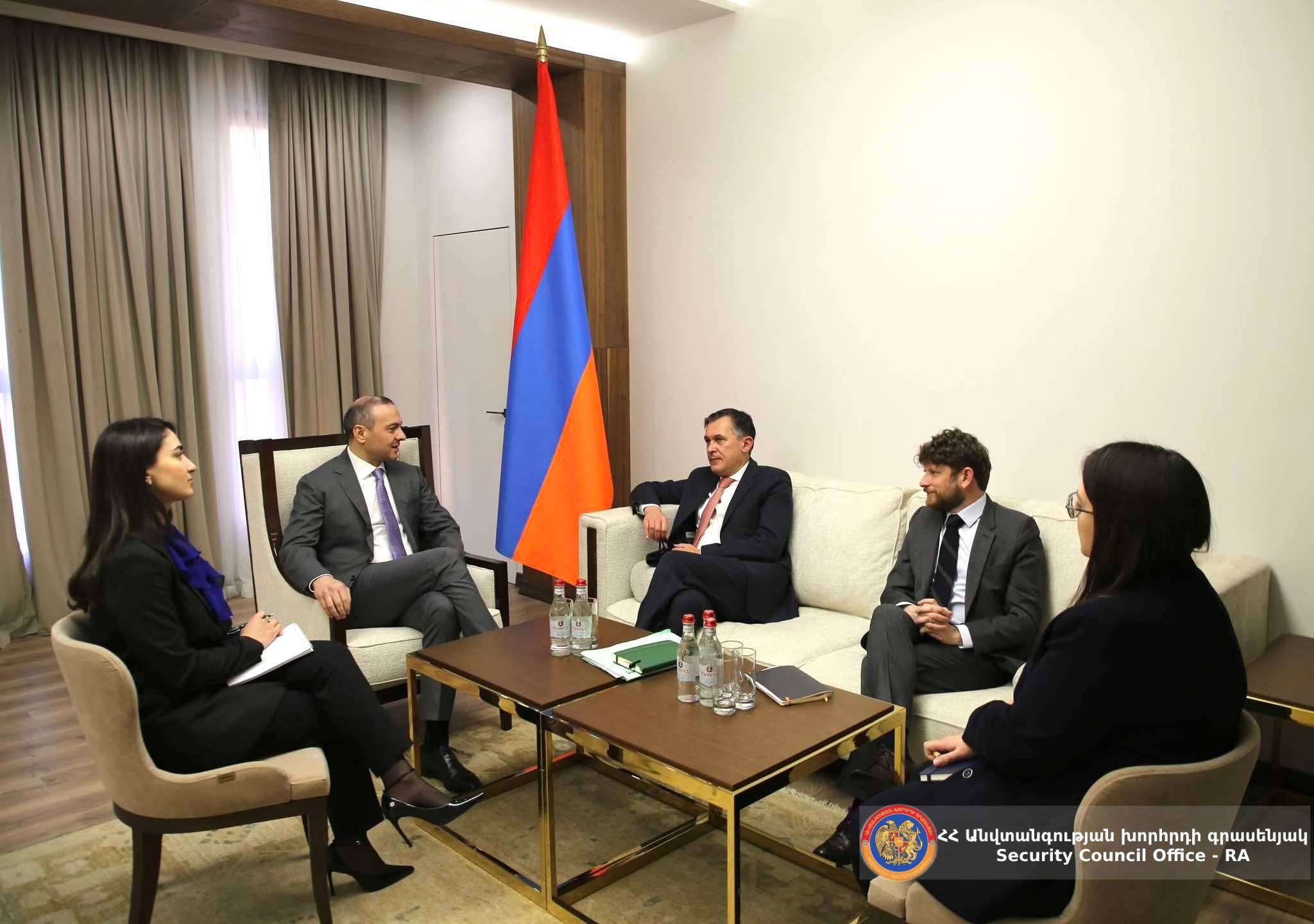 Արմեն Գրիգորյանն ընդունել է Բրիս Ռոքֆոյին