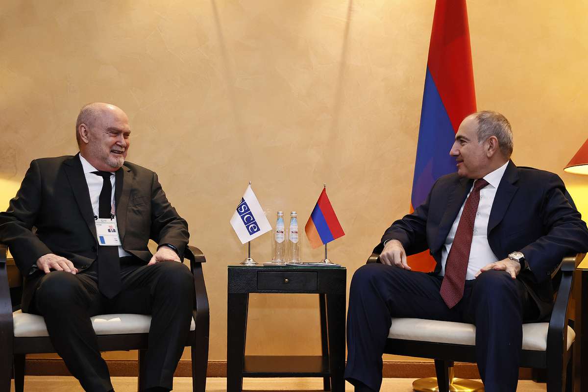 Վարչապետը հանդիպել է ԵԱՀԿ գլխավոր քարտուղարի հետ