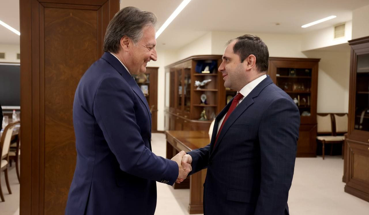 Սուրեն Պապիկյանն ընդունել է ՀՀ-ում Իտալիայի  դեսպանին