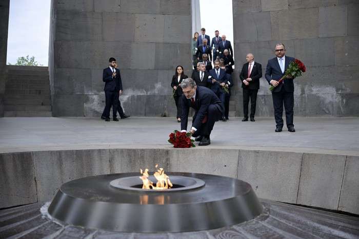 Վրաստանի նախագահն այցելել է Ծիծեռնակաբերդ