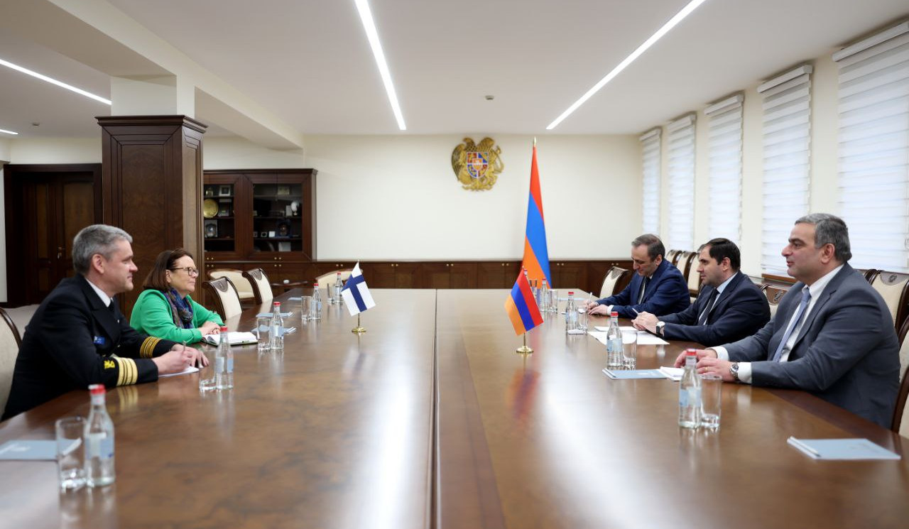 Սուրեն Պապիկյանն ընդունել է Ֆինլանդիայի դեսպանին