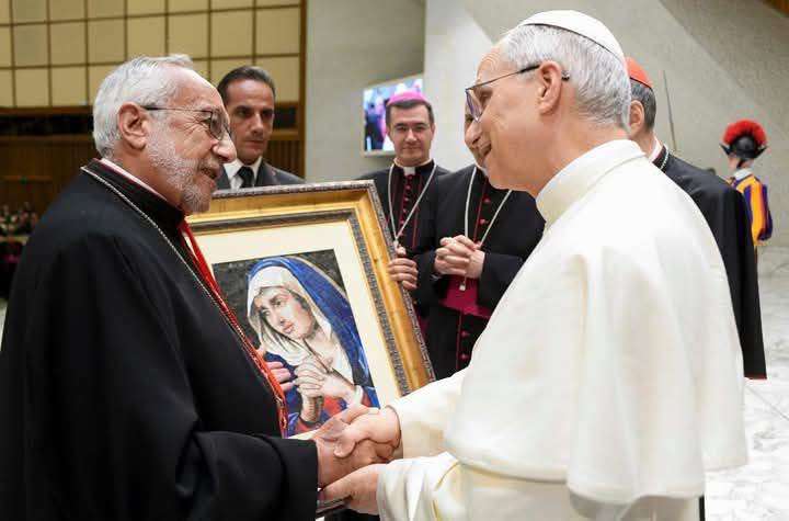 Հայ կաթողիկե եկեղեցու առաջնորդը հանդիպել է Հռոմի պապի հետ