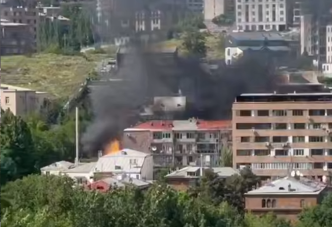 Պայթյուն՝ Երևանի կենտրոնում