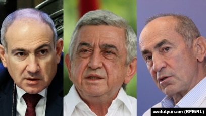 Ռոբերտ Քոչարյան, Սերժ Սարգսյան, Լևոն Տեր-Պետրոսյան, բա՞ն ունեք ասելու, գնանք ուղիղ եթերում խոսենք. Փաշինյան