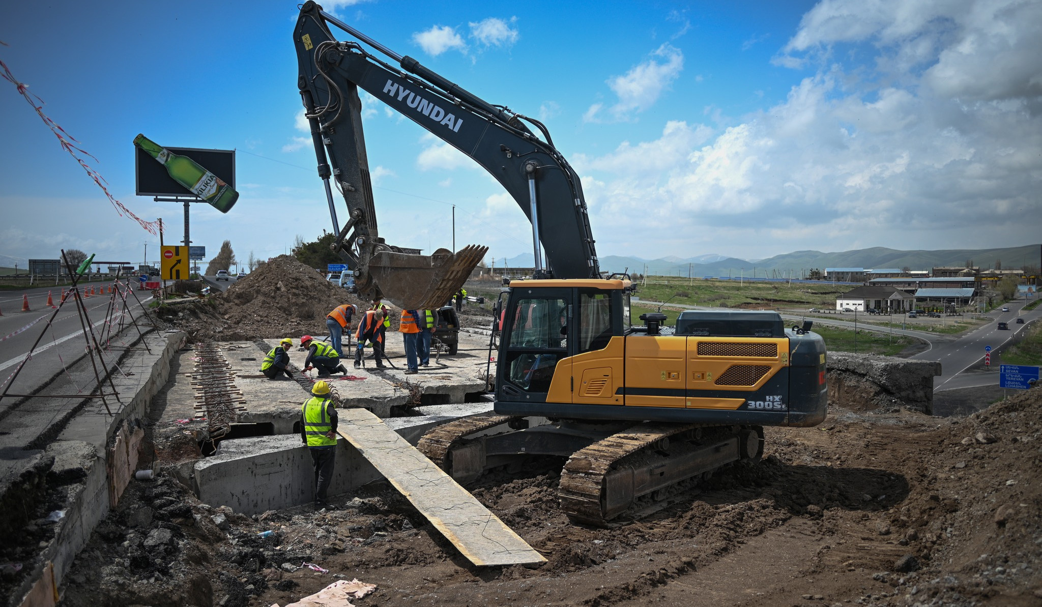 Ընթանում են Սևանի տրանսպորտային հանգույցի հիմնանորոգման աշխատանքները