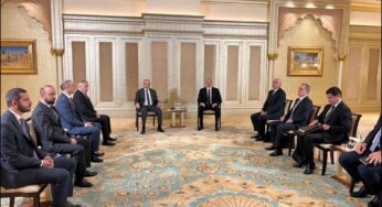 Նիկոլ Փաշինյան-Իլհամ Ալիև հանդիպումը մեկնարկել է