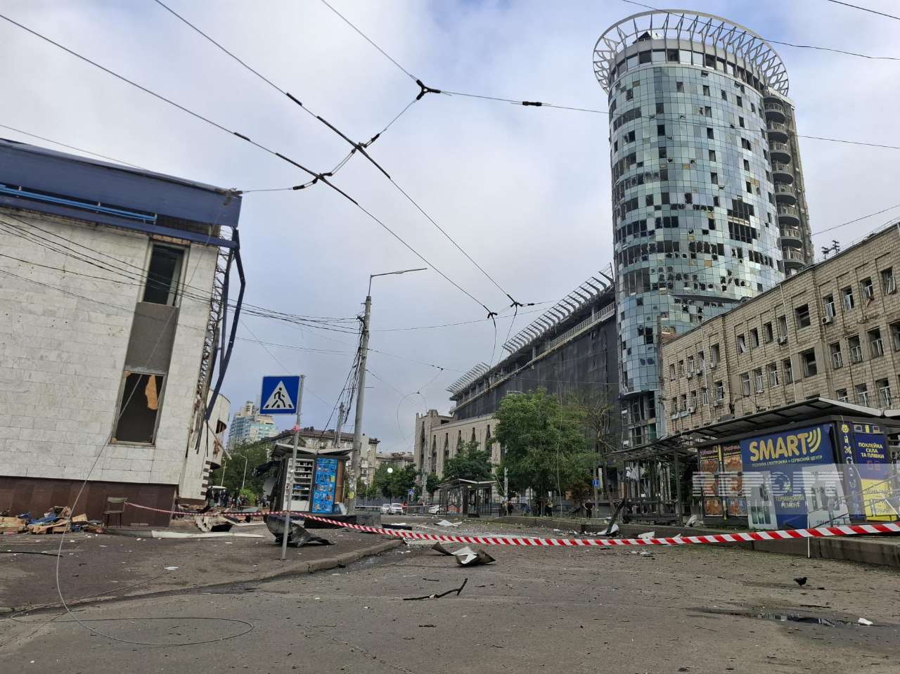 Ռուսական հրթիռները հարվածել են Կիևում Ադրբեջանի դեսպանատան շրջակայքին