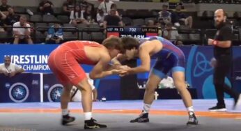 Ըմբիշ Եղիշե Մոսեսյանը հաղթել է թուրք մրցակցին և դուրս եկել կիսաեզրափակիչ