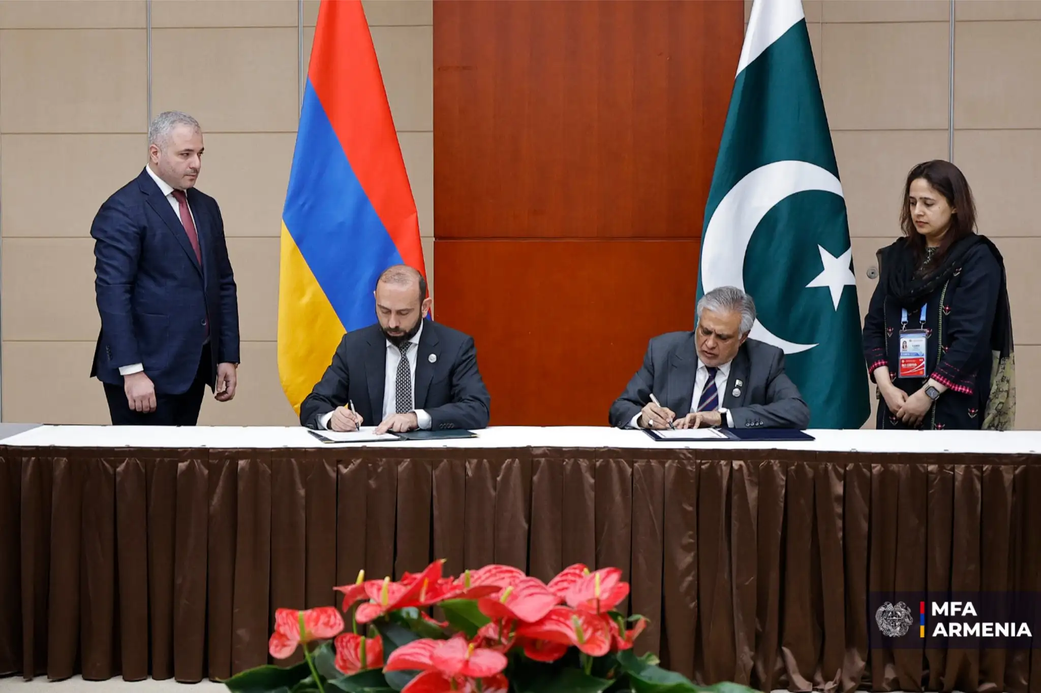 ՀՀ-ի և Պակիստանի միջև դիվանագիտական հարաբերություններ հաստատելու մասին համատեղ կոմյունիկե է ստորագրվել