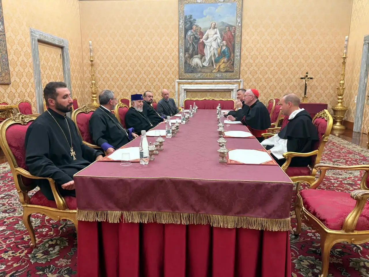 Կաթողիկոսը Վատիկանում բարձրաձայնել է Արցախի հոգևոր-մշակութային ժառանգությնա պահպանման հարցեր