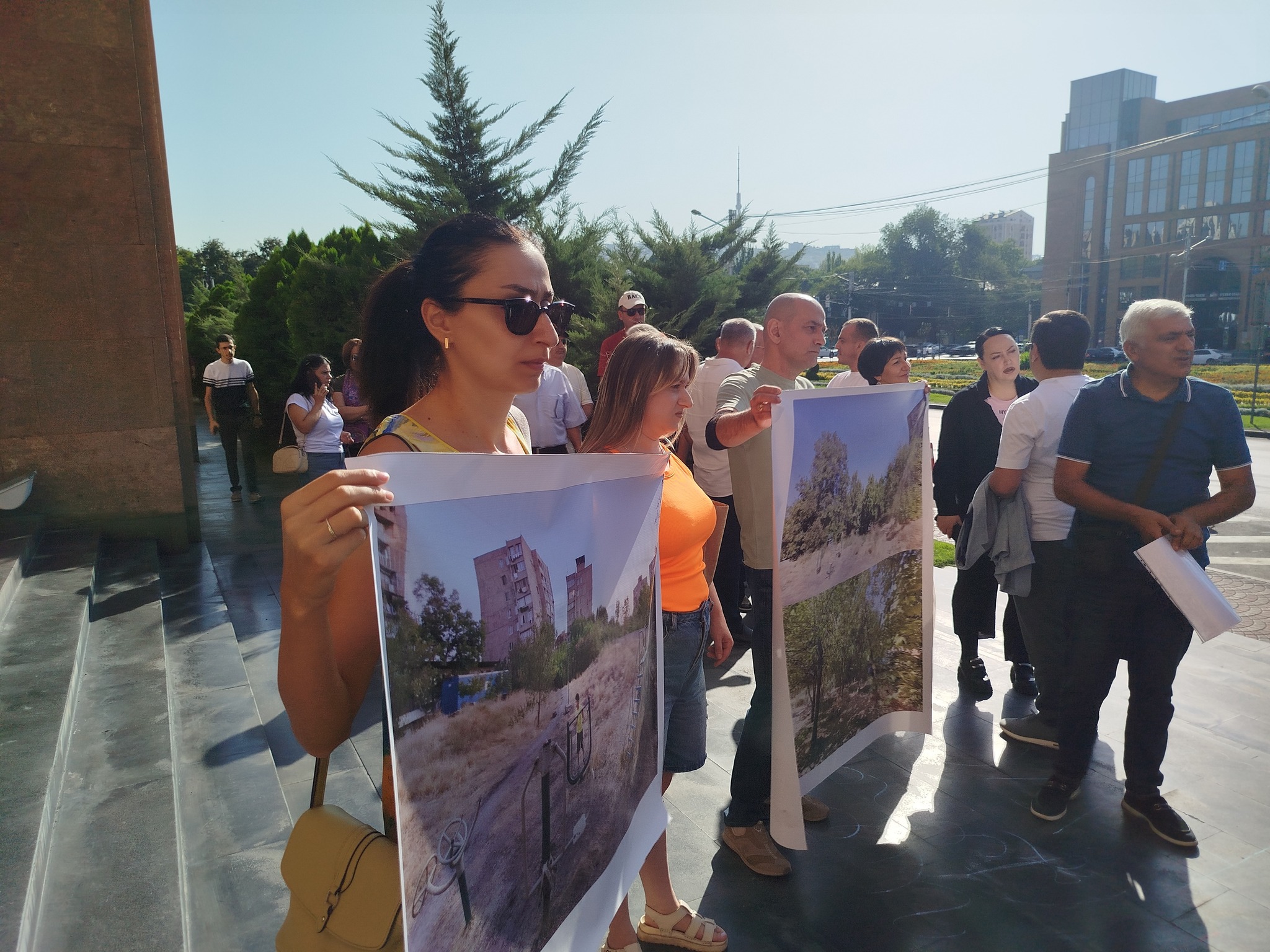 Անի Խաչատրյանի խոսքերը զայրացրեցին ակցիայի մասնակիցներին. «Էս ի՞նչ հաթաթա էր»