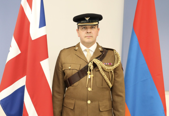 Հայաստանում բրիտանական առաջին ռեզիդենտ պաշտպանական կցորդն է նշանակվել