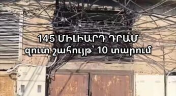 «145 միլիարդ շահույթ և մաշված էլեկտրացանց». Բաբկեն Թունյան