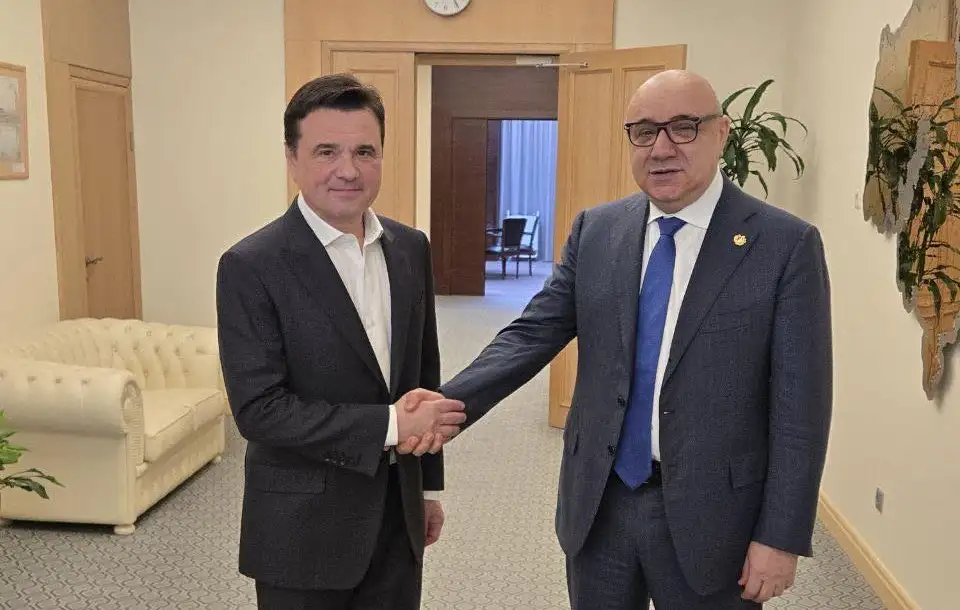 Գուրգեն Արսենյանը հանդիպել է Մոսկվայի նահանգապետի հետ