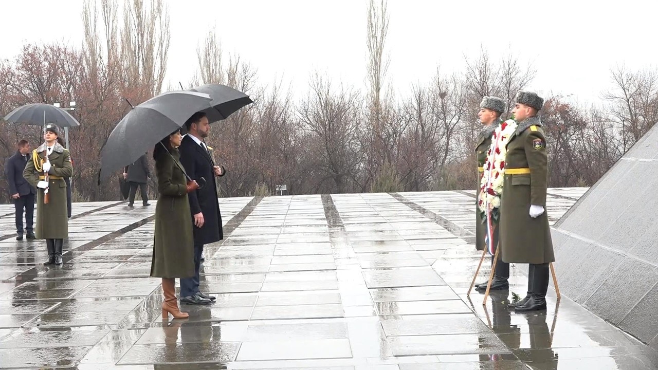 Նարեկ Կարապետյանը սխալ է․ ԱՄՆ փոխնախագահին Ծիծեռնակաբերդի հուշահամալիր ուղեկցել է ԿԳՄՍ նախարարը