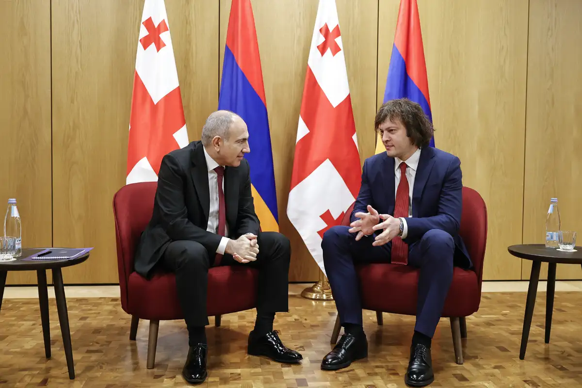 Տեղի է ունեցել Նիկոլ Փաշինյանի և Իրակլի Կոբախիձեի առանձնազրույցը