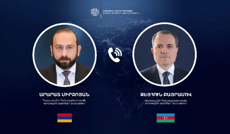 Արարատ Միրզոյանն ու Ջեյհուն Բայրամովը հեռախոսազրույց են ունեցել