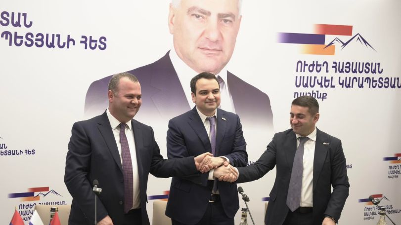 Նարեկ Կարապետյանը հայտարարեց երկու ուժերի հետ դաշինք կազմելու մասին