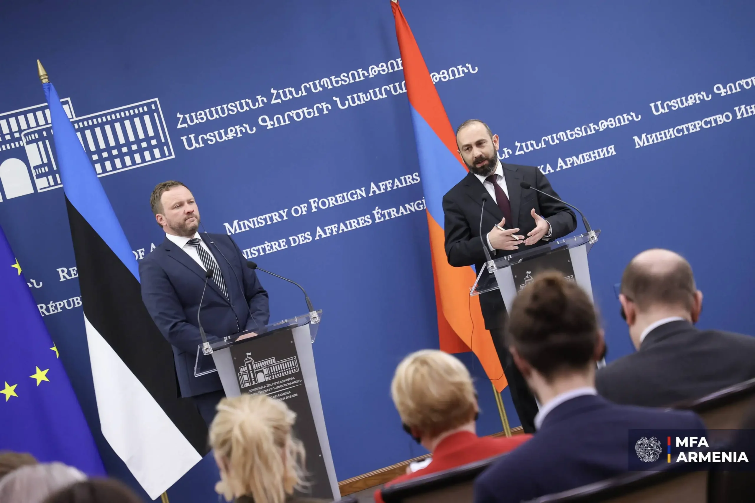 Մեր երախտիքն ենք հայտնել Էստոնիային՝ խաղաղության գործընթացին ցուցաբերած աջակցության համար․ Միրզոյան