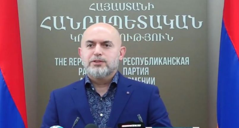 Ուզում ենք յան տան մեզնից և անցնեն խորհրդարան. Աշոտյան