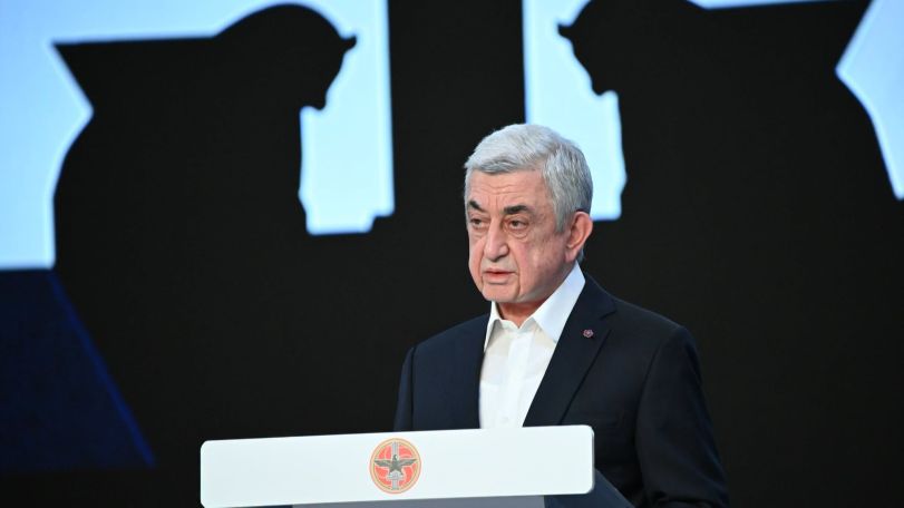 Բանակը նախընտրական դեկորացիա չէ, այլ մեր ազգի ծնունդը, հպարտությունը, արժանավոր զավակը. Սերժ Սարգսյան