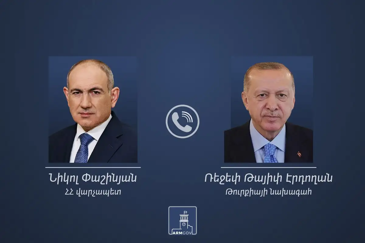 Փաշինյանն ու Էրդողանը հեռախոսազրույց են ունեցել