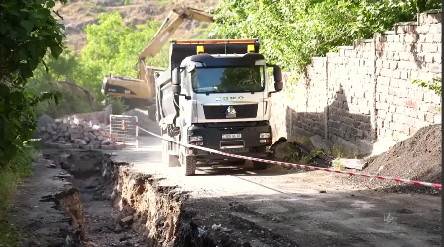 Նոր Նորքում սկսվել է 2.3 կմ ճանապարհի հիմնանորոգման ծրագիրը
