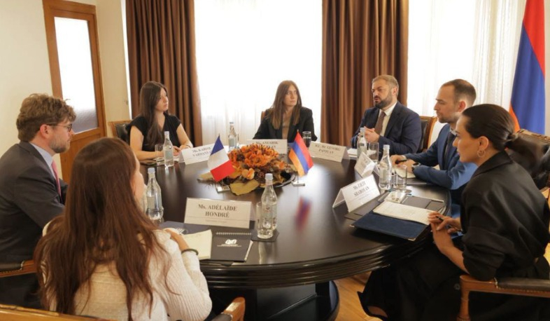 Ֆրանսիայի դեսպանի հետ քննարկվել են հայկական արտադրանքի արտահանման մեծացման հնարավորությունները
