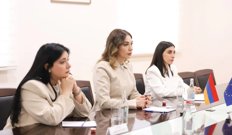 Սրբուհի Գալյանը դեսպան Մարագոսի հետ քննարկել է ՀՀ-ԵՄ վիզաների ազատականացման գործողությունների ծրագրի իրականացման առաջընթացը