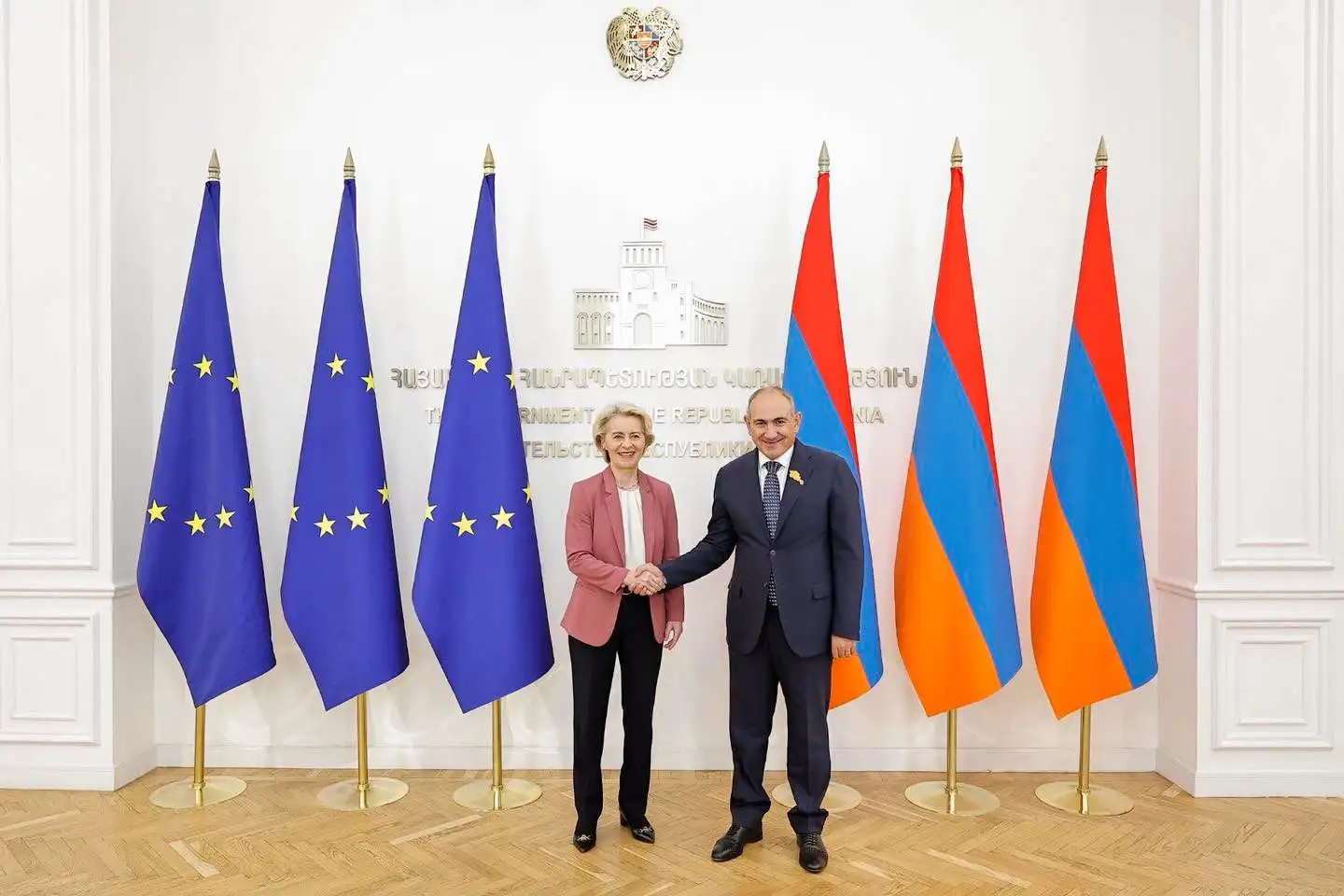Վերջին երկու ամսում սա Ուրսուլա ֆոն դեր Լայենի երկրորդ այցն է Հայաստան․ վարչապետ