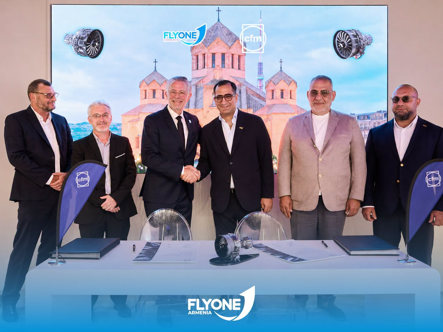 FLYONE ARMENIA-ն CFM International-ի հետ ստորագրել է Փոխըմբռնման հուշագիր