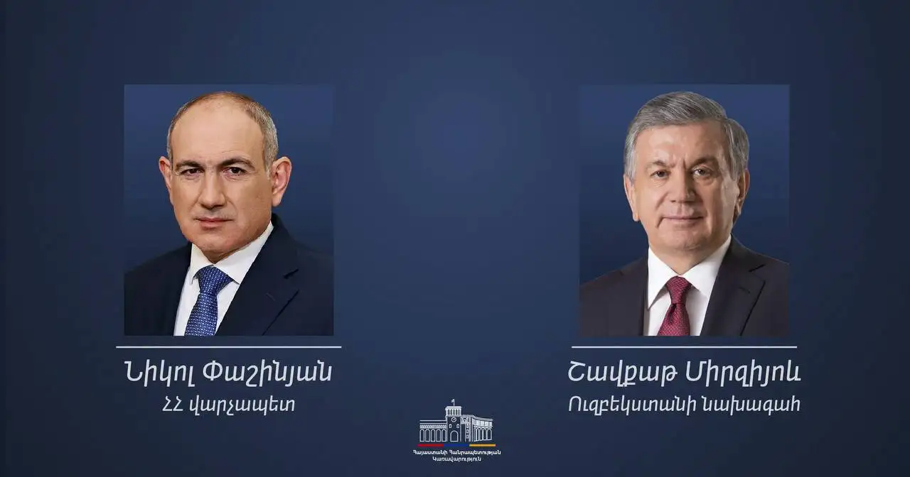 Ուզբեկստանի նախագահը շնորհավորել է Փաշինյանին