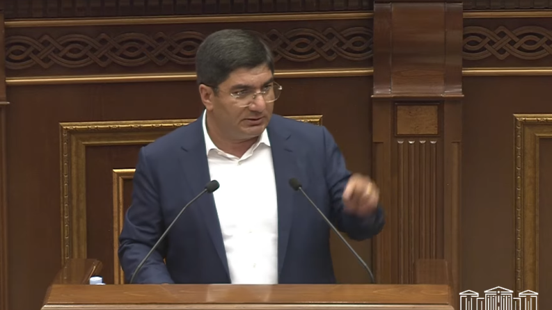 Իսկ էդ նեպոտիզմը՝ պոզով կենդանին, մտել է ձեր կուսակցության մեջ և դուրս չի գալիս. Մանուկյան