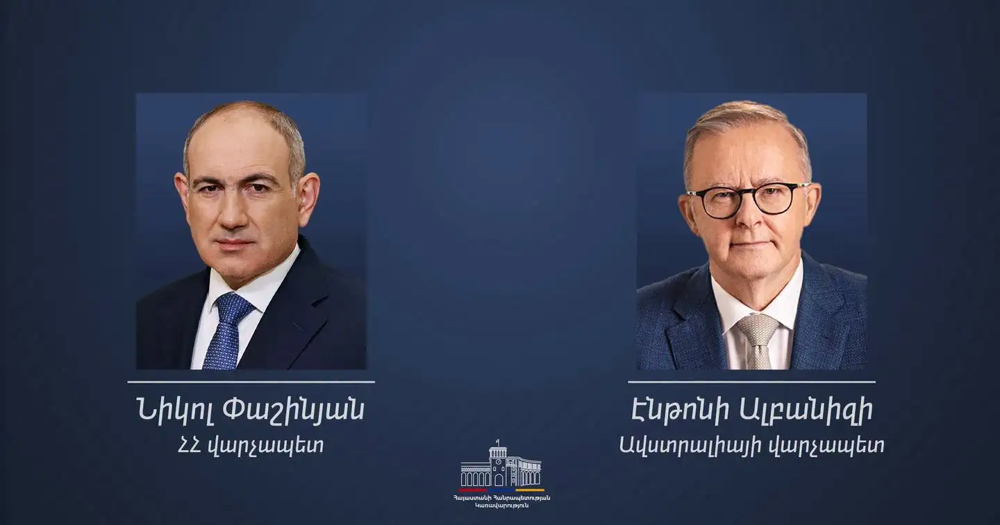 Ավստրալիայի վարչապետը շնորհավորել է Նիկոլ Փաշինյանին