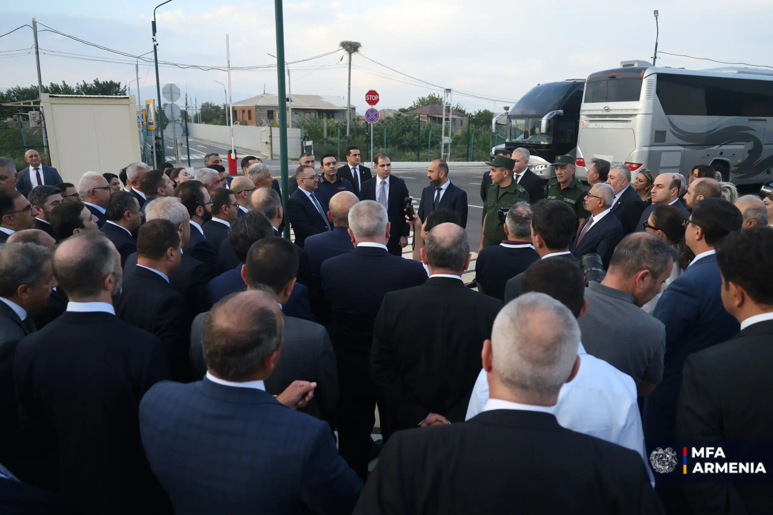 Արարատ Միրզոյանն ու դեսպանները այցելել են «Մարգարա» անցակետ