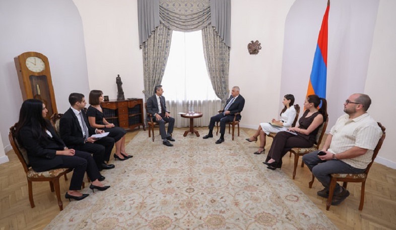 Մհեր Գրիգորյանն ընդունել է Visa-ի տարածաշրջանային տնօրենին
