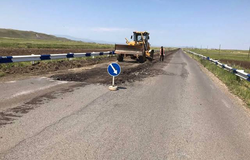 Հիմնանորոգվում է Հոռոմ-Արթիկ-Ալագյազ ճանապարհի մի հատվածը