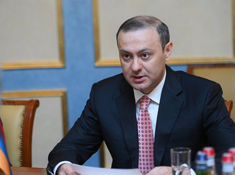 Արմեն Գրիգորյանը պարգևատրվել է «Հայրենիքին մատուցած ծառայությունների համար» 1-ին աստիճանի մեդալով