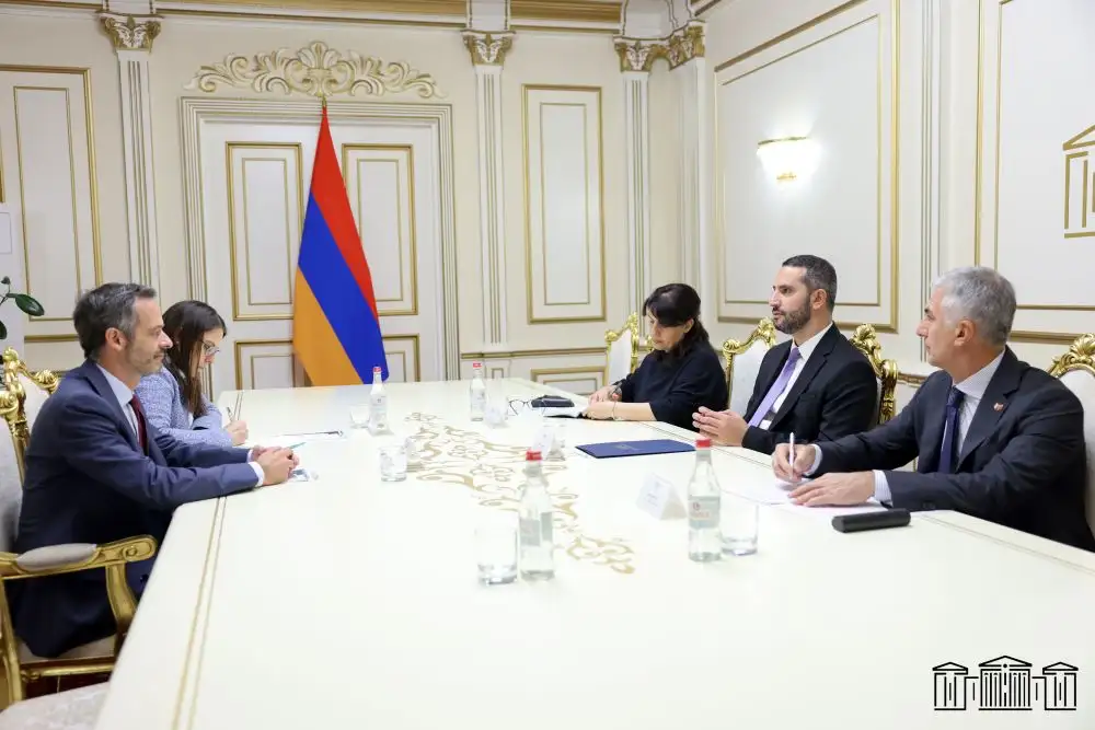 Ռուբեն Ռուբինյանն ընդունել է Ֆրանսիայի նորանշանակ դեսպանին
